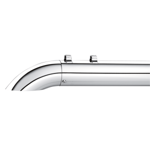 Kerker Turndown/out end cap chrome each (GB)