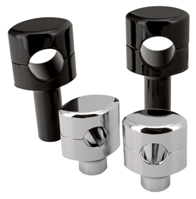 GZP Chr 1.67" Infinity risers 1.5" bars (GB)