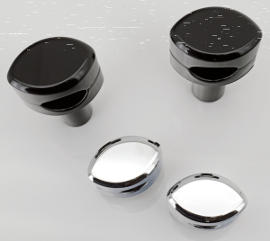 GZP Blk 3.75" Infinity 1" bar risers (GB)