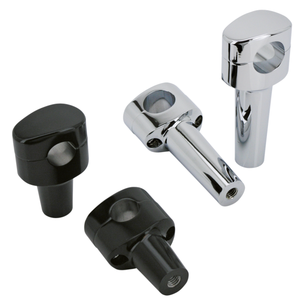 GZP Black 5" riser set for 1.25" handleb (GB)
