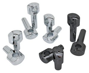 GZP Fusion oval risers 5" Crossblade Bla (GB)