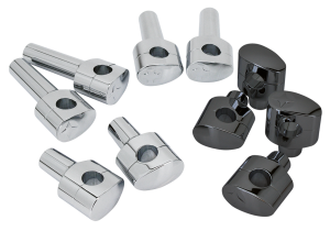 GZP Fusion tilt risers 2" Smoothie Chrom (GB)