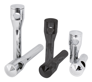 GZP Custom Detonator chrome 4" risers (GB)