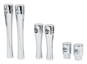 GZP Forged Aluminum risers 4" hidden scr