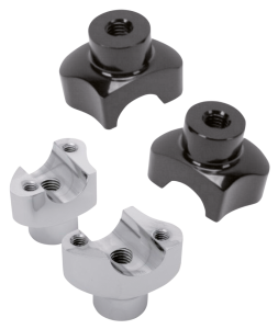 GZP Chr shorty risers 1.7" straight