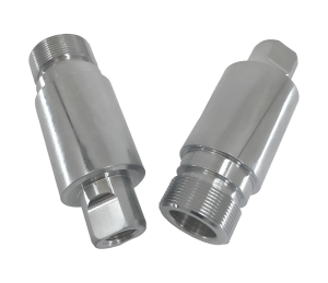 GZP Chr 41mm fork tube 2" extension kit