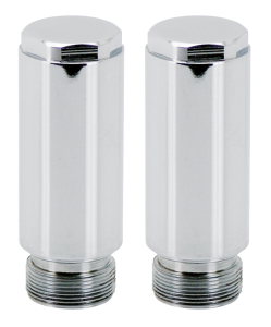 GZP Chr 49mm fork tube 2" extensions