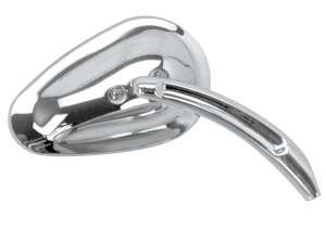 GZP Chrome Sweeping Teardrop mirror Righ