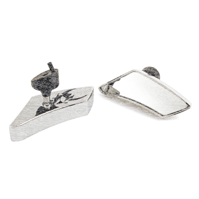 GZP Chr Fusion micro fairing mount mirro (GB)