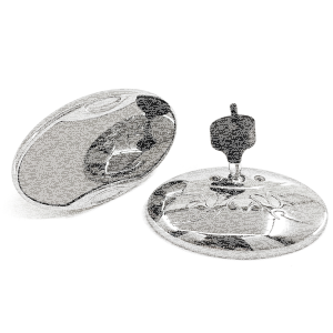 GZP Chr Fusion opel fairing mount mirror (GB)