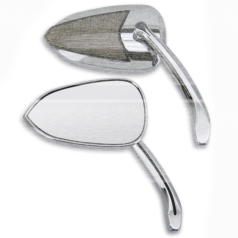 GZP Chrome Crystal LED mirror set (GB)