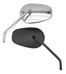 GZP Chrome Sidewinder mirror set round s (GB)