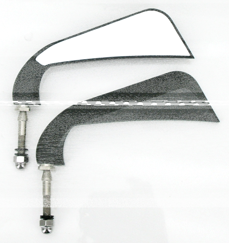 GZP Blck Avenger Custom mirror set (GB)