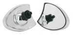 GZP Chrome BatWing mirrors FLH/T96-13