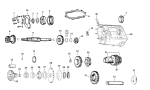 GZP Kickstarter Oil deflector #33429-39