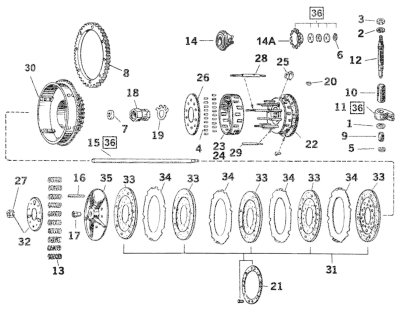 GZP Heavy duty clutch spring BT68-e84 (GB)