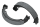 GZP Brake shoe pair asb.free BT38-e58 (GB)