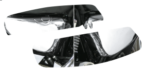 GZP Chrome RH oil tank cover XL04-09 (GB)