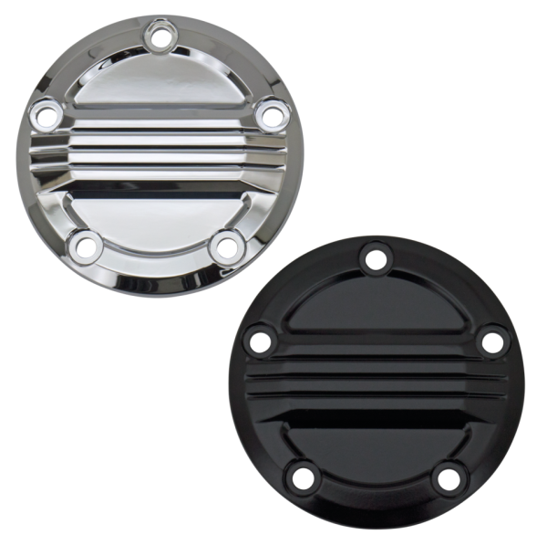 GZP Chr Airfoil 5-hole Timer cover (GB)