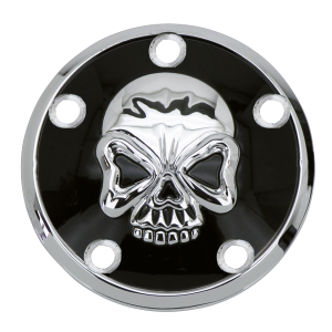 GZP Skull blck/chrome points cvr TC99-17