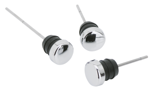 GZP Chrome oil tank plug w/ 4-5/8" dipst (GB)