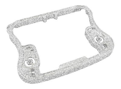 GZP Chrome rocker cover spacer XL91-03 (GB)