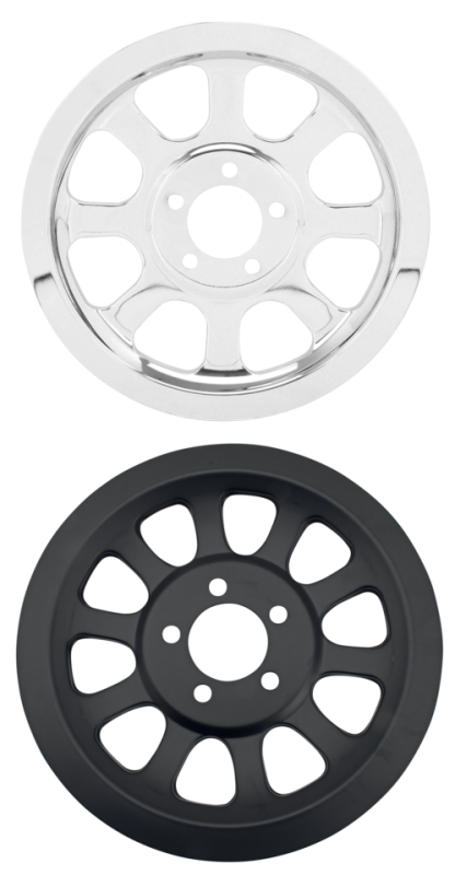 GZP Chrome pulley cover Softail 00-06 (GB)