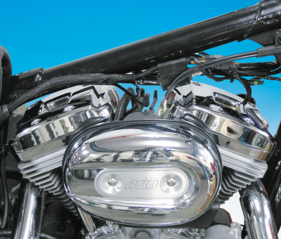 GZP Chrome rocker box kit XL04-up f/1 cy (GB)