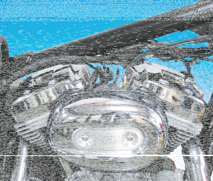 GZP Chrome rocker box kit XL04-up f/1 cy (GB)
