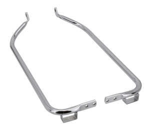 GZP Chrome saddlebag support kit FLH/T09