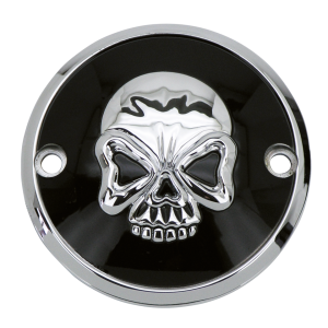 GZP Skull blck/chrome points cover horiz