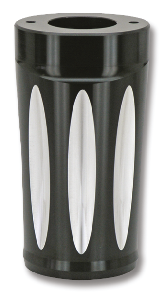 GZP Black cut Hornet forkboots FLHT/X86- (GB)