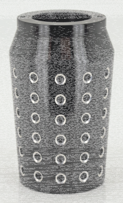 GZP Black hole-shot fork covers FLH/T14- (GB)