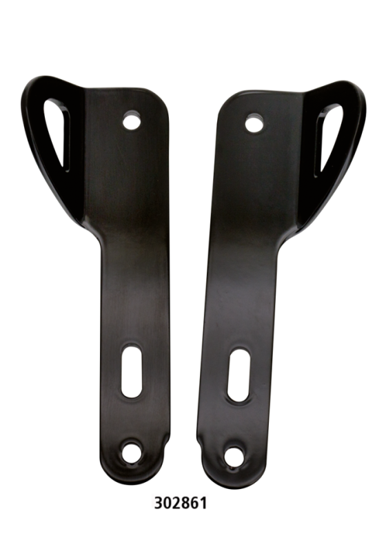 GZP blk tie-down bracket kit FLH/T14-UP (GB)
