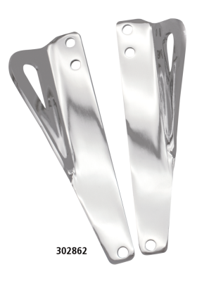GZP chr tie-down bracket kit FLH/T95-13 (GB)