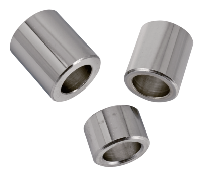 GZP Chr 25mm ID wheel spacer .375" long (GB)