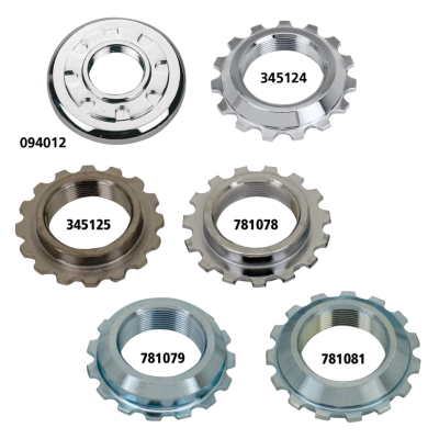 GZP Chrome Bearing jam nut # 48330-48A (GB)