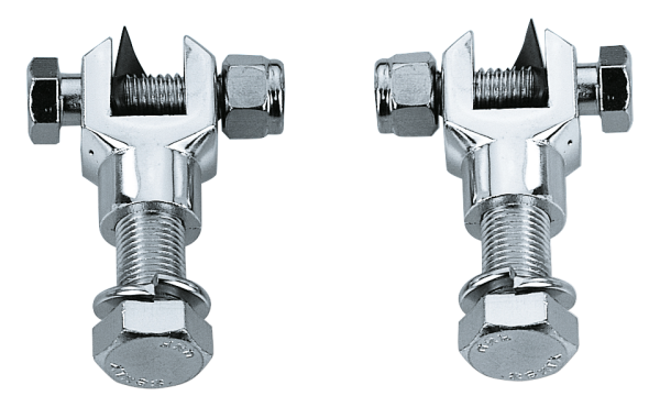 GZP Chrome footpeg supports w/hardwar (GB)