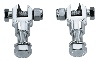 GZP Chrome footpeg supports w/hardwar (GB)