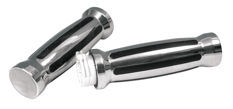 GZP Inlay Millennium grip set Chrome (GB)