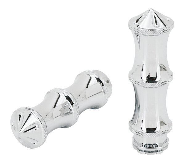 GZP Chromed Miami CNC grip set (GB)