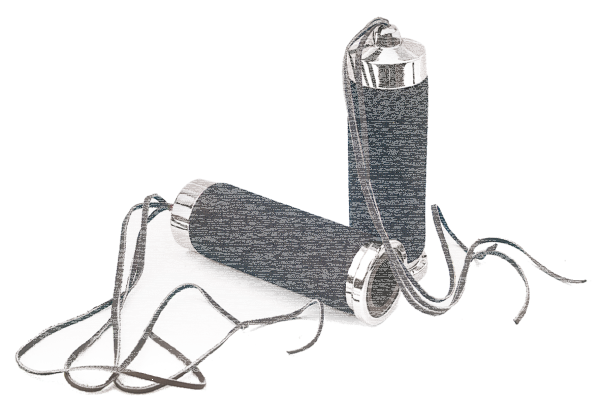 GZP Foam grips with fringes 1" (GB)