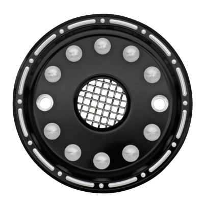 GZP Outlaw Blk/cut sprocket cvr XL04-up (GB)