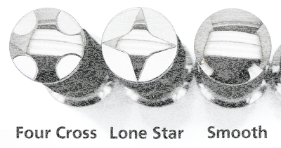 GZP Black Lonestar T-II rider peg set (GB)