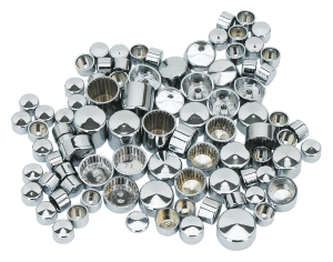 GZP Chrome Bolt cover kit XL84-03 74p (GB)
