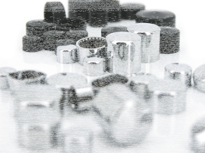 GZP Chrome Bolt cover kit XL84-03 74p (GB)