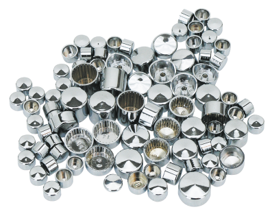 GZP Chrome Bolt cover kit XL84-03 74p (GB)