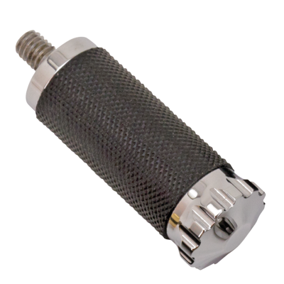 GZP Chrome Turbo shift peg w/stud black (GB)