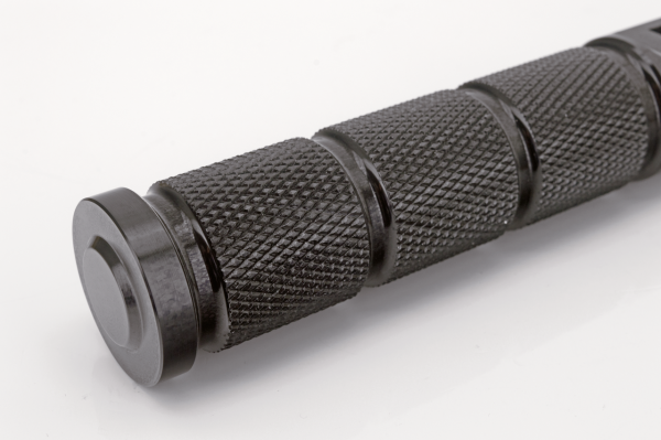 GZP Blk knurled rider footpegs ST18-up (GB)