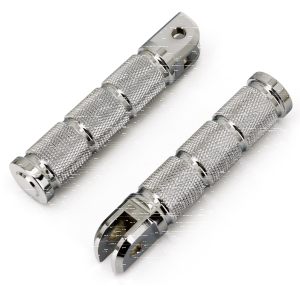 GZP Chr knurled rider footpegs ST18-up (GB)
